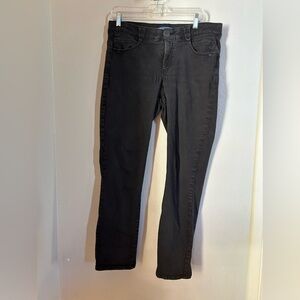 Democracy ‘Ab’solution Black Denim Jeans with elastic waistband. Size 12